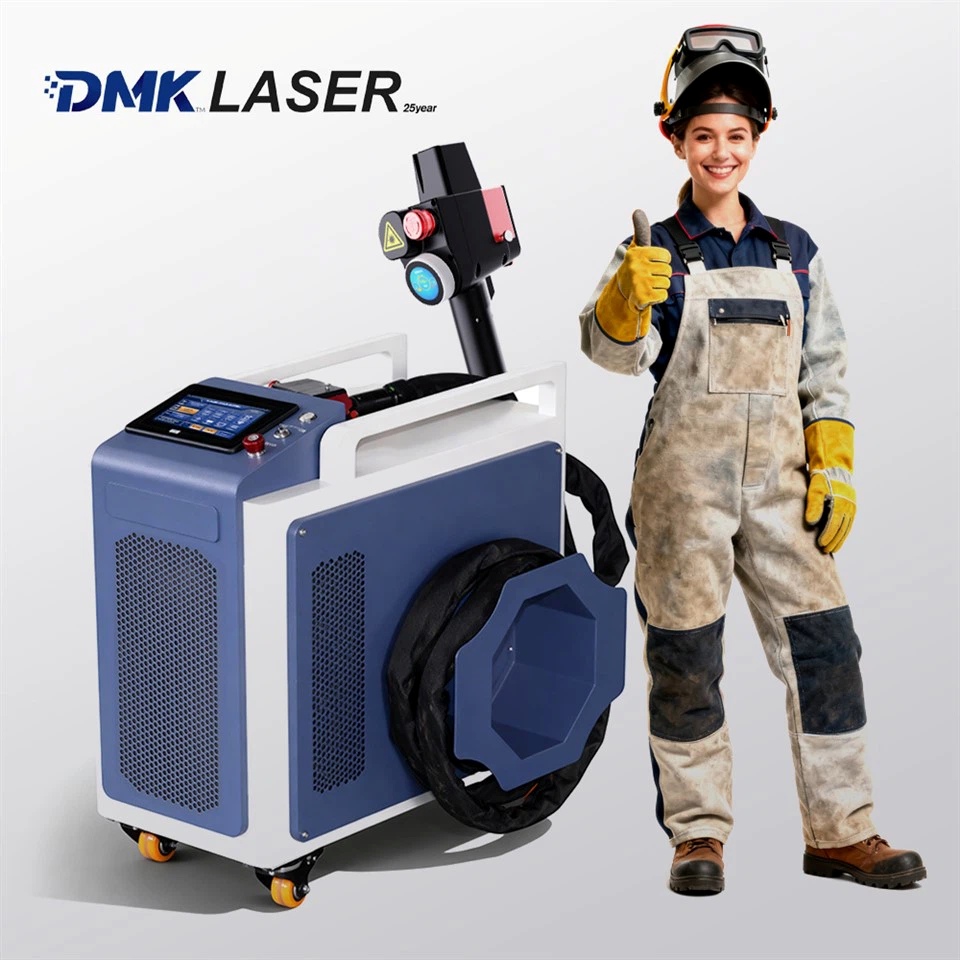 1500W/2000W Continuous Portable Air-cooled Handheld Laser Cleaning Machine
