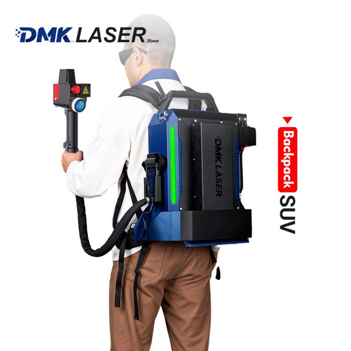 200W/300W/500W 23kg Portable Backpack Pulse Laser Cleaner