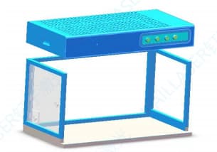 DMK FUU High Efficiency Filter Clean Operation Maintenance Platform Box 1200*600