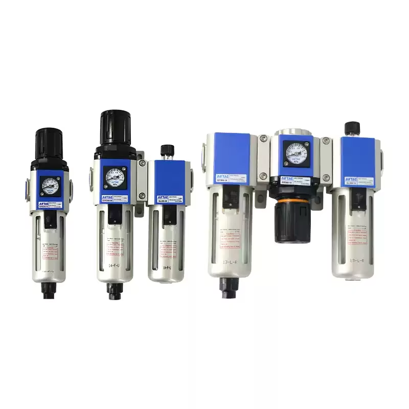 AirTAC GFR Air Source Processor Air Pressure Regulating Filter GFR200-08 300-10 400-15 600-25 Air Compressor Oil Water Separator