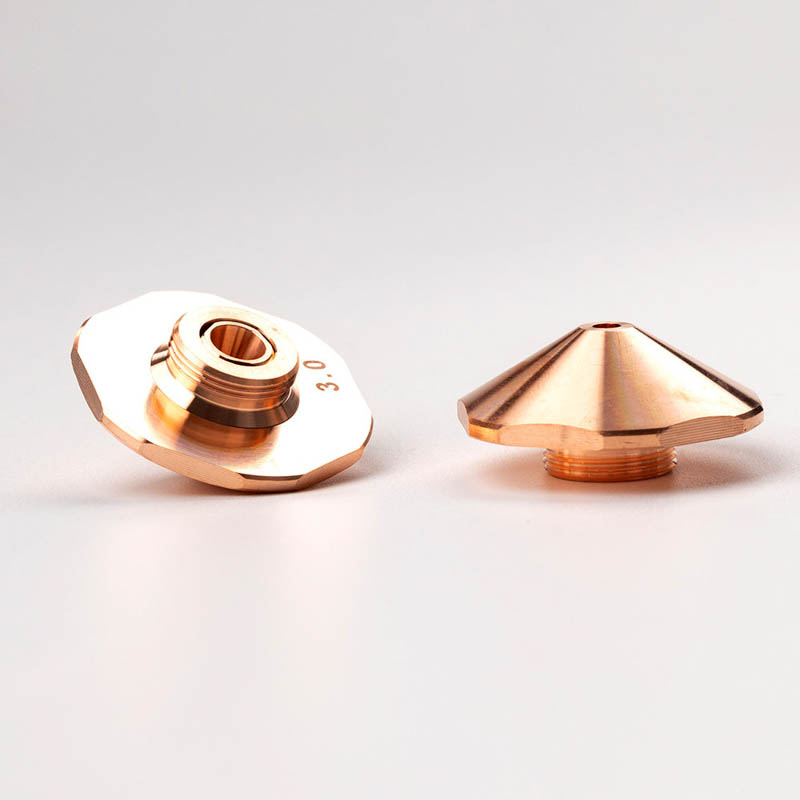 DMK D25 M11 Hex Fiber Laser Cutting Nozzle - Single/Double Layer Copper Nozzle for Laser Cutting Machines