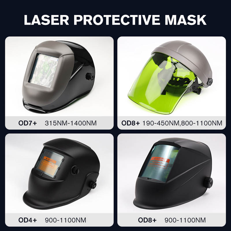 DMK Original Laser Safety Mask OD8+ Laser Protective Helmet